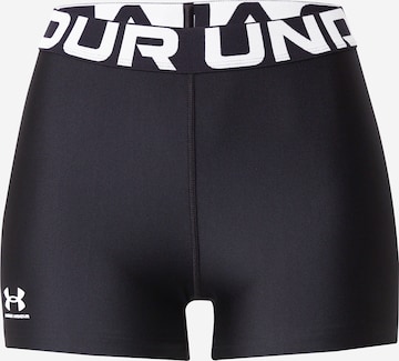 Skinny Pantaloni sport 'Authentics' de la UNDER ARMOUR pe negru: față