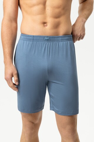 Pantalon de pyjama 'Jefferson' Mey en bleu : devant