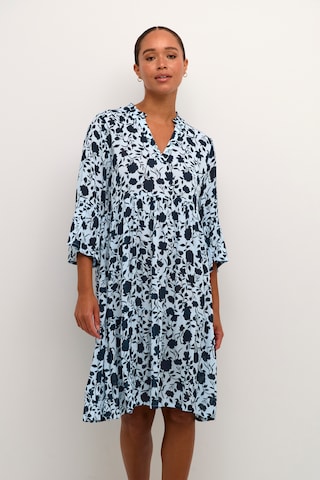 Kaffe Dress in Blue: front