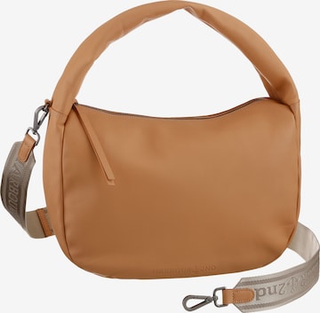 ASH Handbag in Brown: front