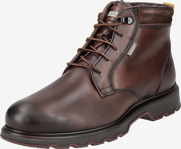 Bottines à lacets PIKOLINOS en marron : devant