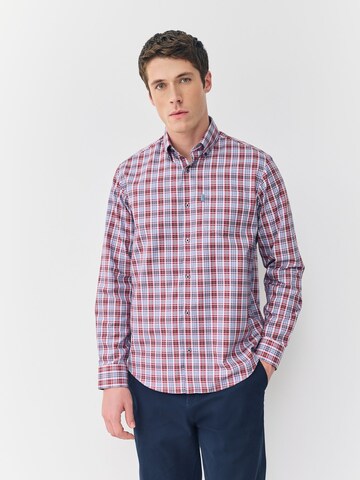 Regular fit Camicia di Next in rosa: frontale