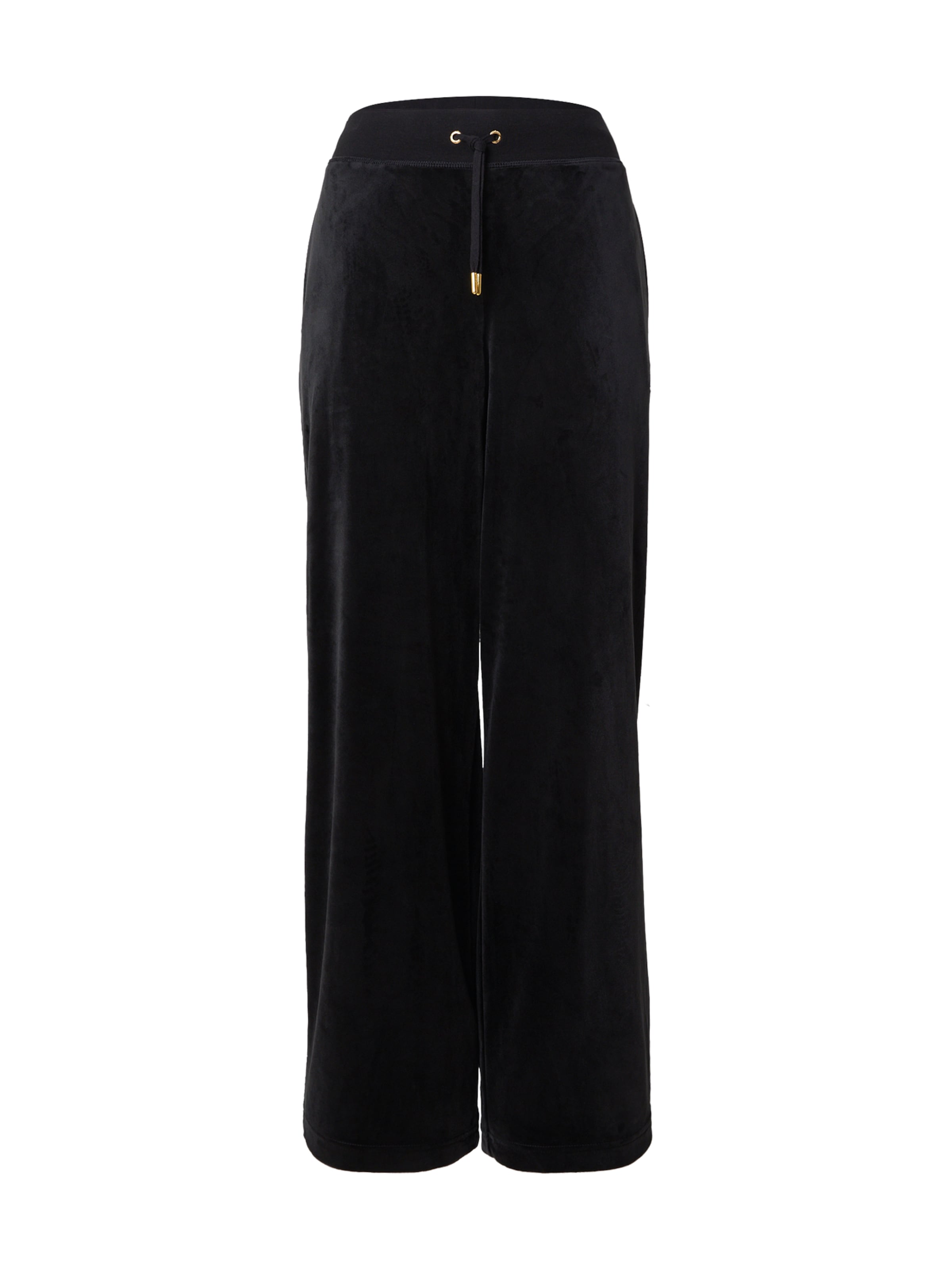 Wide Leg Pantalon 'FORSTON' Juicy Couture en noir : devant