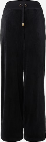 Pantaloni 'FORSTON' de la Juicy Couture pe negru: față