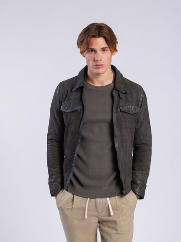 Veste mi-saison 'Nael-FN' FREAKY NATION en noir : devant