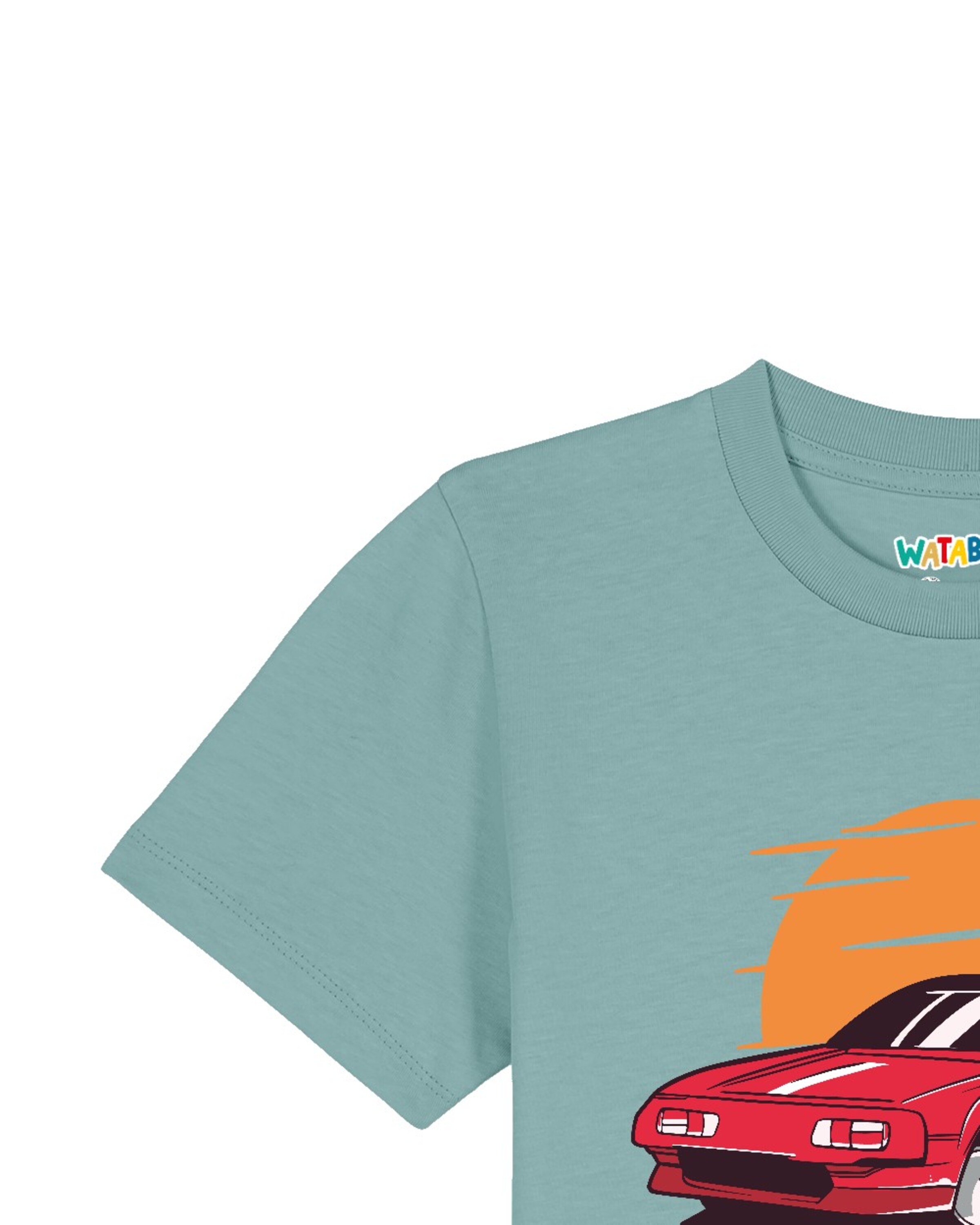 Maglietta 'Sport Car' di watabout.kids in blu