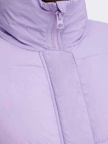 JDY Winter Coat in Purple