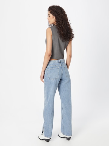 Global Funk Wide Leg Jeans in Blau