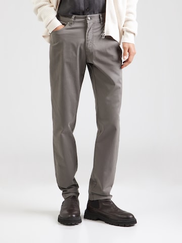 Hackett London - Tapered Calças em cinzento: frente