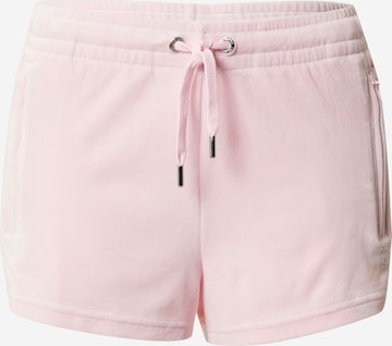 Juicy Couture White Label Normální Kalhoty 'TAMIA' – pink: přední strana