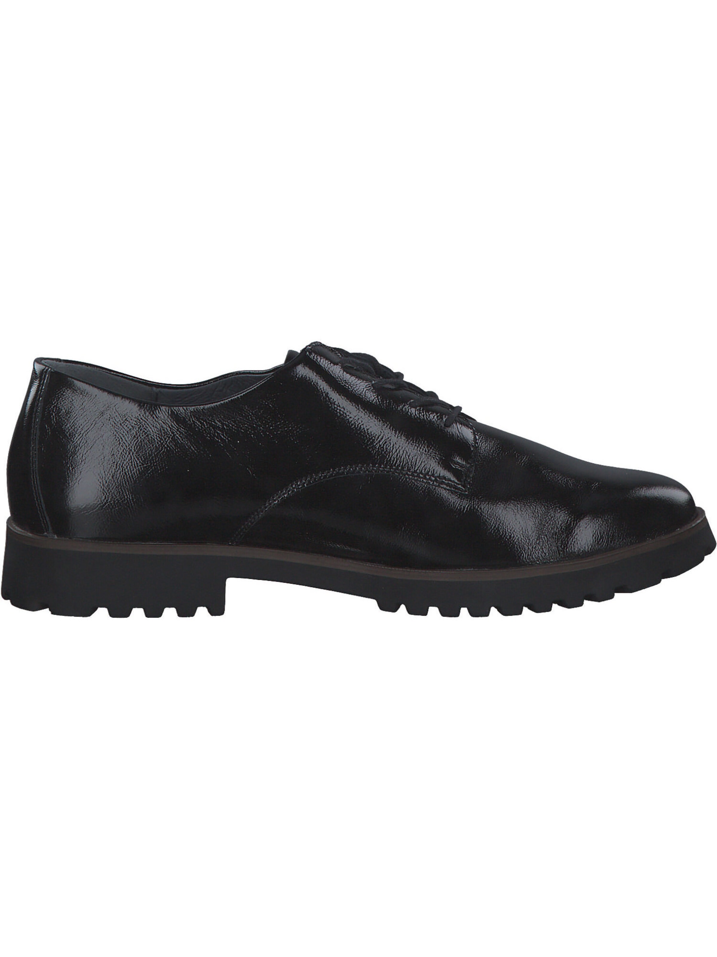 WALDLÄUFER Schnürschuh 'Elisa H' in Schwarz