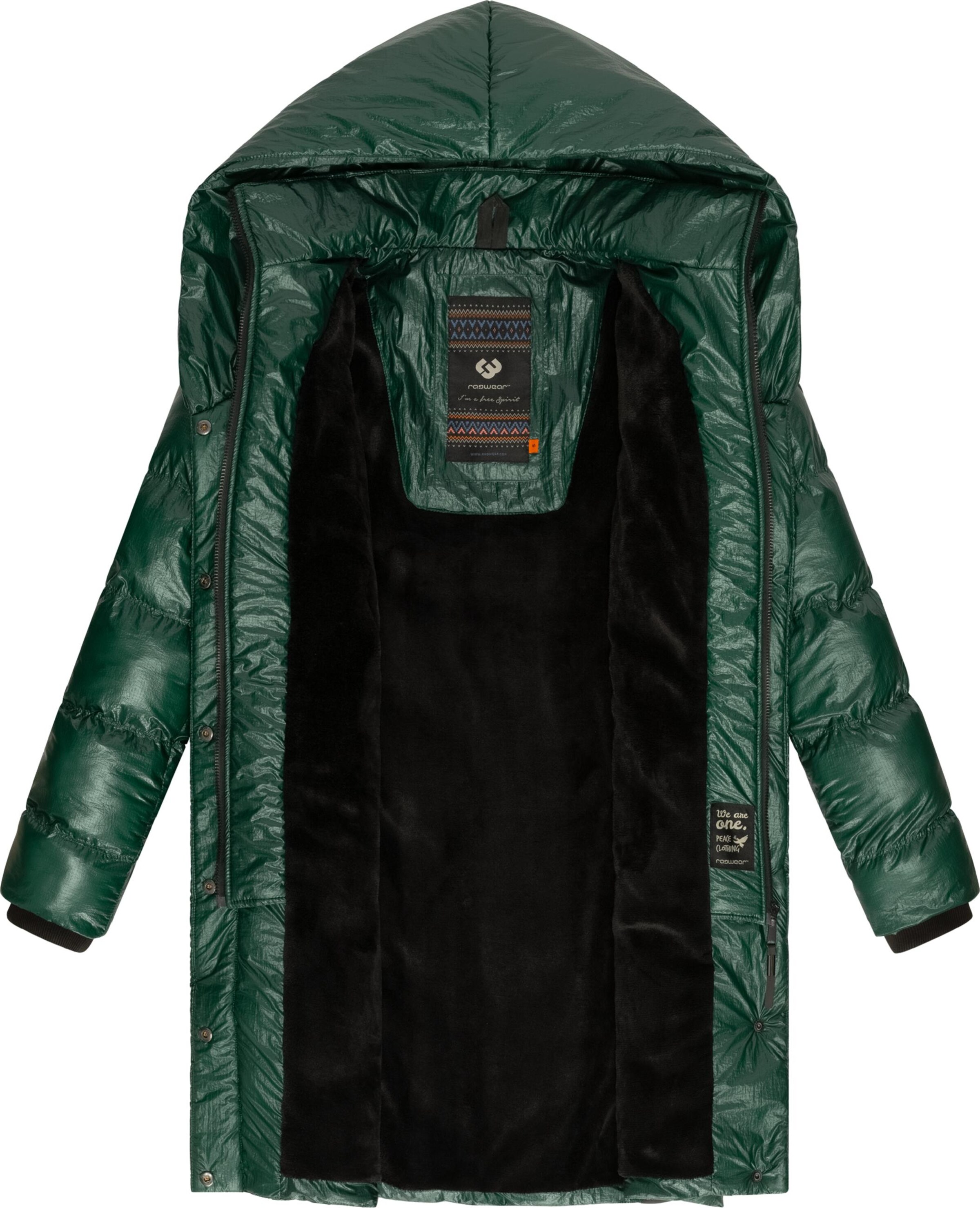 Ragwear Funkční kabát 'Natalka' – zelená