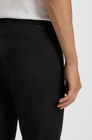 BOSS Slim fit Pants 'Delaware' in Black