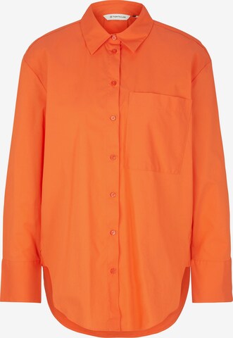 TOM TAILOR Blouse in Orange: front