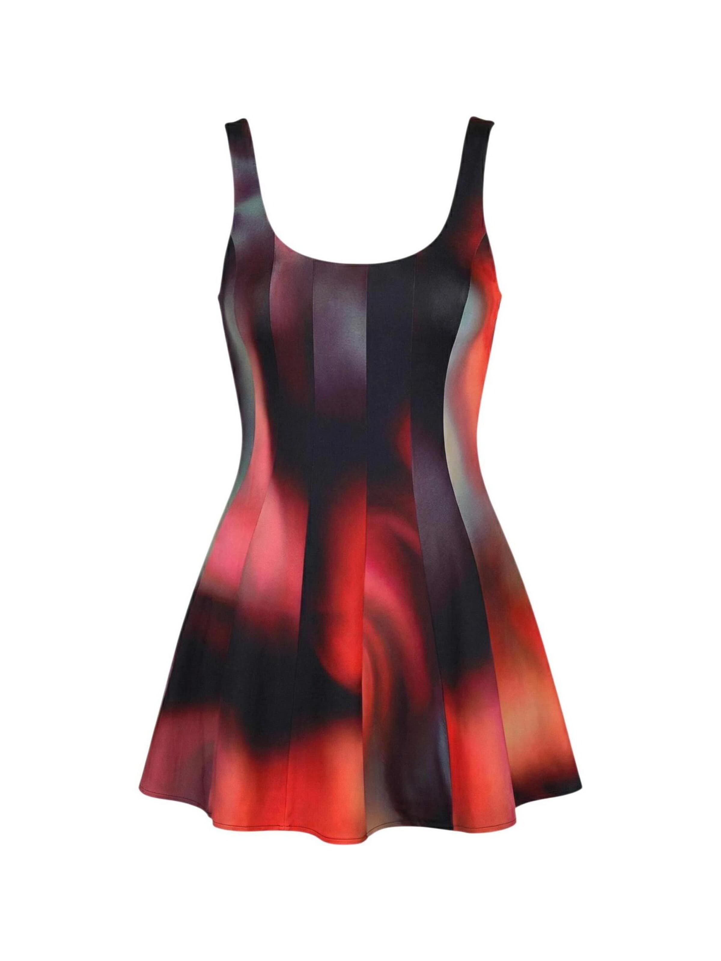 Desigual - Vestido 'VEST_CORTESMANCHA 26SWVW02' en negro: frente