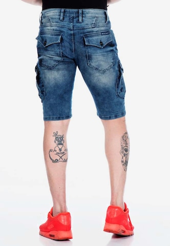 CIPO & BAXX Regular Cargojeans in Blauw