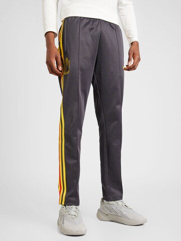 ADIDAS PERFORMANCE Regular Workout Pants in Black: front