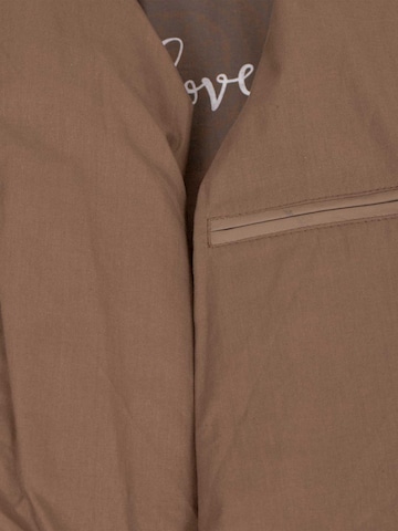 Lederjacken24 Between-Season Jacket 'Anea' in Brown