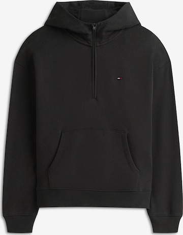 melns Tommy Jeans Sportisks džemperis: no priekšpuses