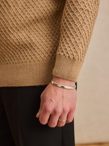 DAN FOX APPAREL Sweater 'Melvin' in Beige