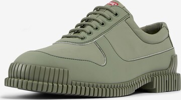 CAMPER Lace-Up Shoes 'Pix' in Green: front