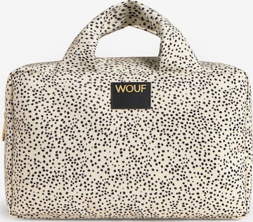 Trousses de toilette 'Daily' Wouf en beige : devant