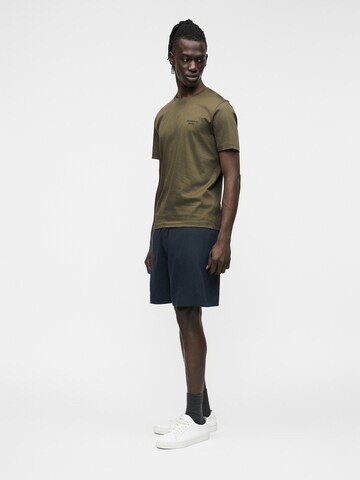 BOSS Тениска 'Spirit 70' в зелено