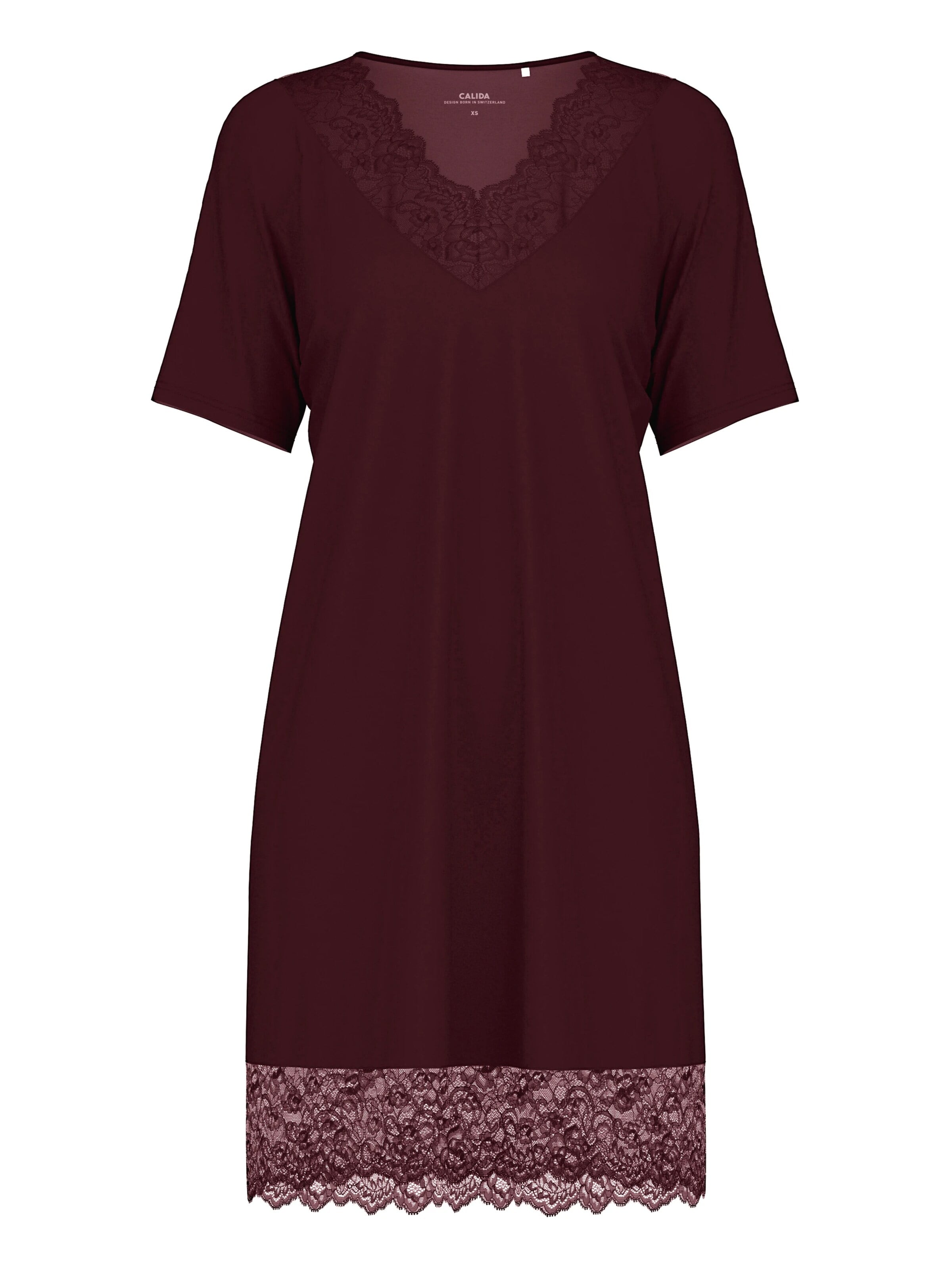 CALIDA Nightgown 'Elegant Dreams' in Purple: front