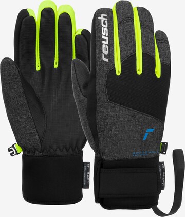 REUSCH Athletic Gloves 'Simon' in Grey: front