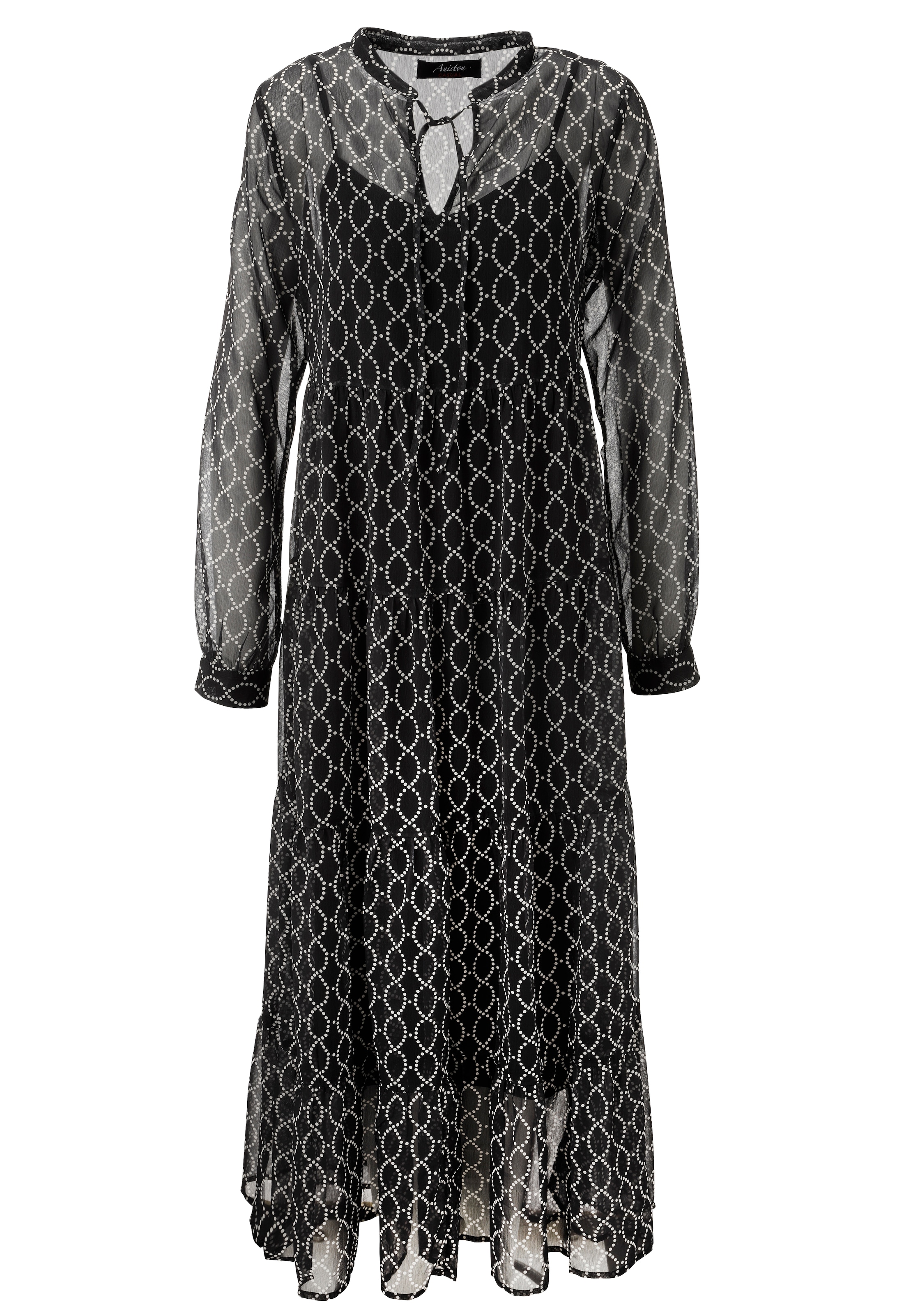 Aniston CASUAL Dress in Black: front