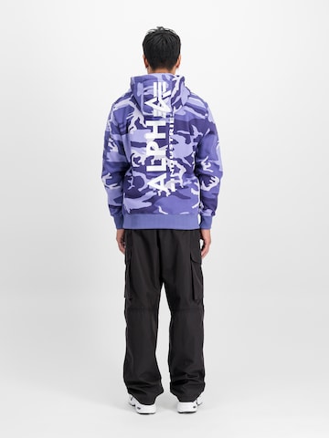 Sweat-shirt ALPHA INDUSTRIES en violet