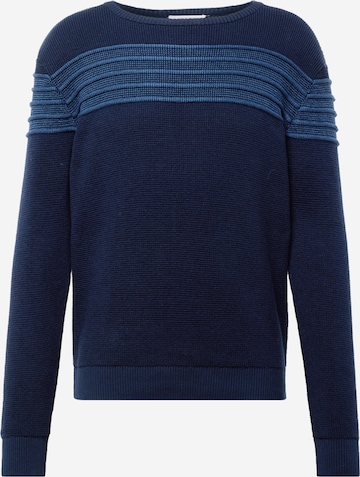 ABOUT YOU Пуловер 'Emre' в синьо: отпред