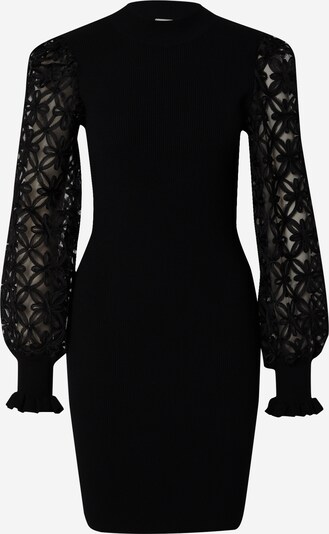 Rochie tricotat 'YASFRILLME' Y.A.S pe negru, Vizualizare produs