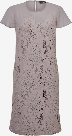 Goldner Cocktailjurk in Grijs: voorkant