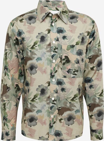 NN07 Button Up Shirt 'Hans 5036' in Beige / Grey / Green / Pastel green, Item view