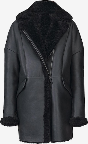 VESPUCCI BY VSP Wintermantel 'Maeline' in Schwarz: Vorderseite