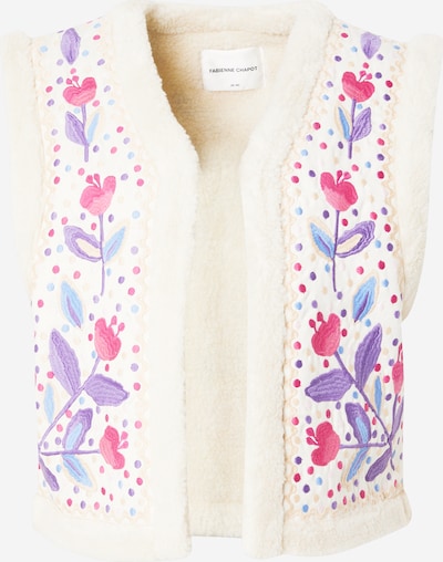 Fabienne Chapot Gilet 'Tommy' en lavande / rose / rose clair / blanc cassé, Vue avec produit