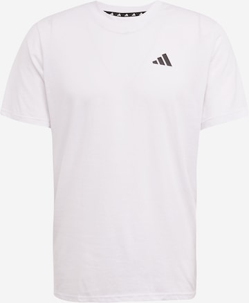 T-Shirt fonctionnel 'Train Essentials Feelready' ADIDAS PERFORMANCE en blanc : devant
