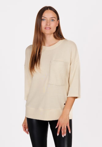Key Largo Pullover 'Tilly' in Beige: Vorderseite