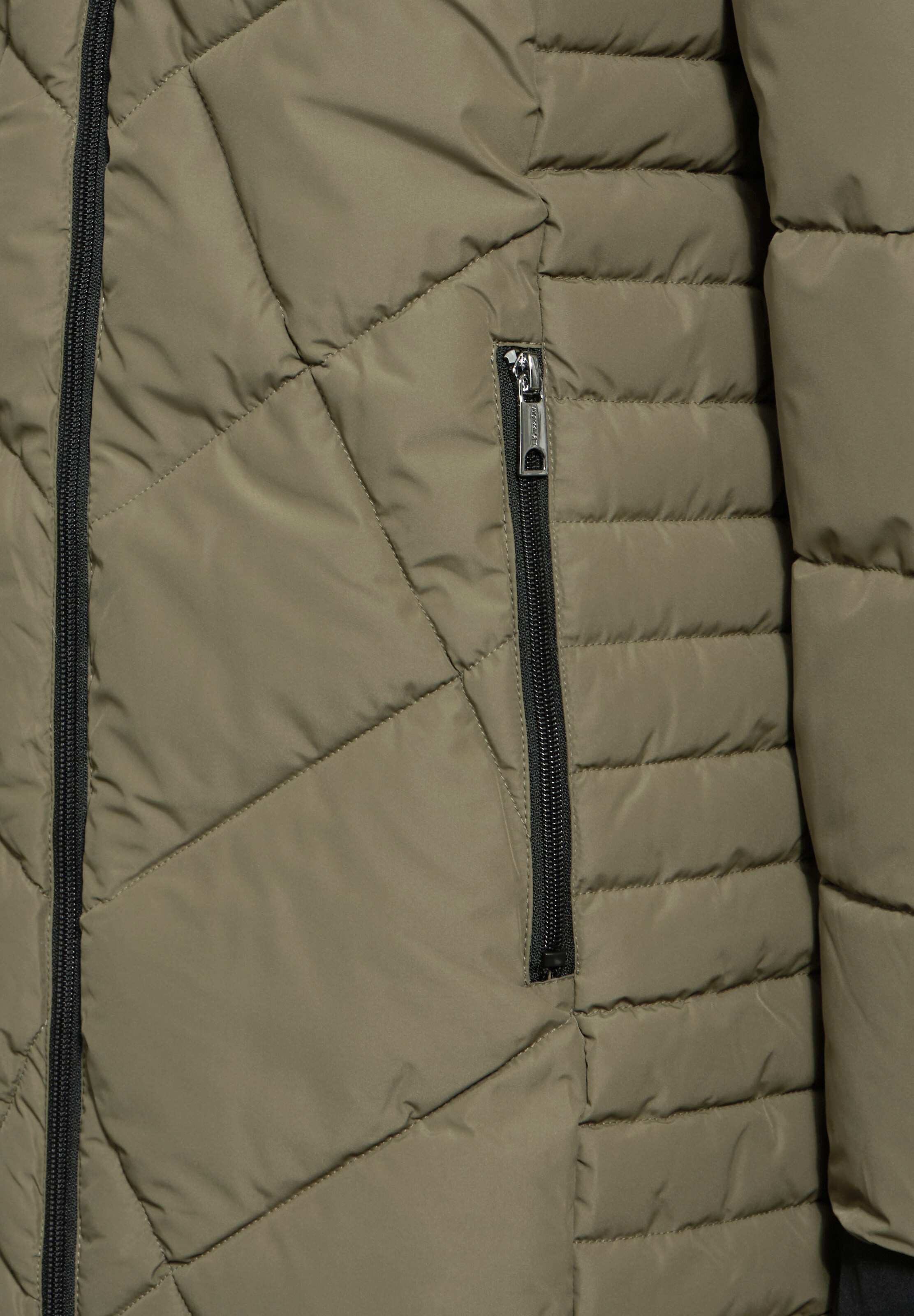 STREET ONE Winter Jacket in Green