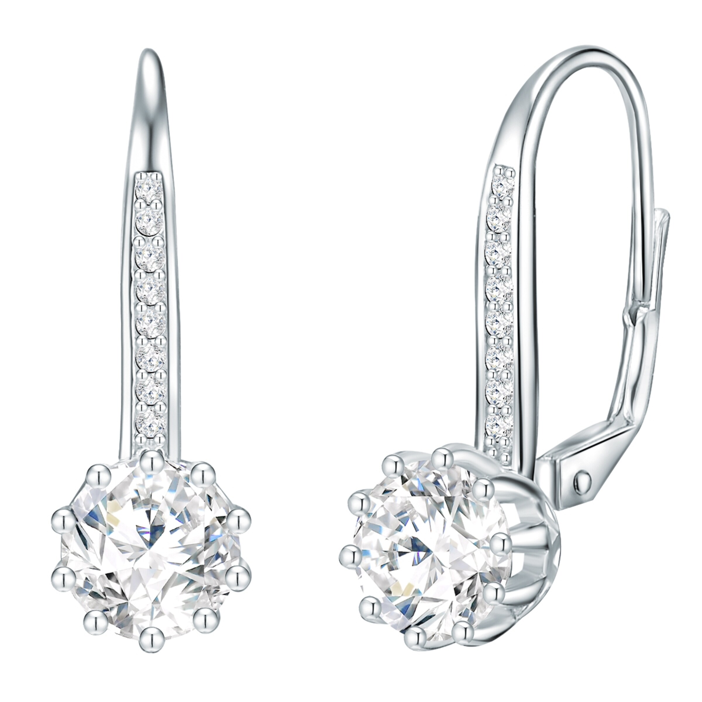 Rafaela Donata Earrings in Silver: front