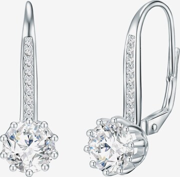 Boucles d'oreilles Rafaela Donata en argent : devant