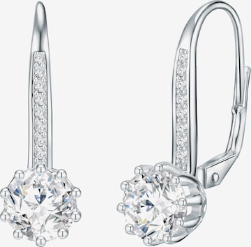 Boucles d'oreilles Rafaela Donata en argent : devant