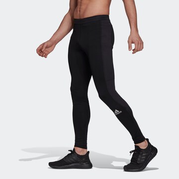 ADIDAS SPORTSWEAR - Skinny Calças de desporto em preto