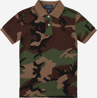 POLO RALPH LAUREN Shirt in hellbeige / ocker / hellgrün / schwarz, Produktansicht