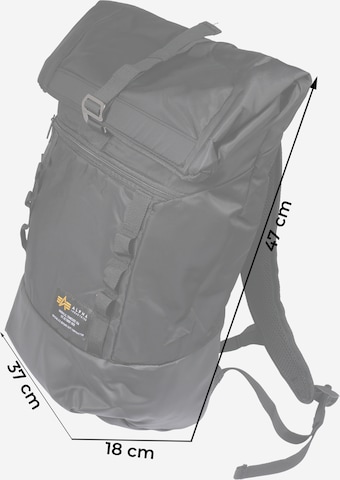 ALPHA INDUSTRIES Rucksack in Schwarz