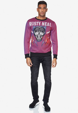 Rusty Neal Sweatshirt in Rood