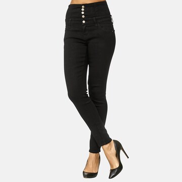 Elara Skinny Jeans i sort