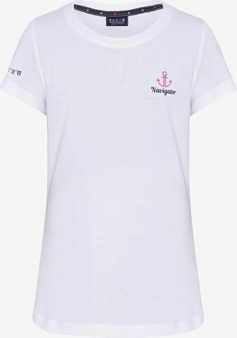 Navigator Shirt in White: front
