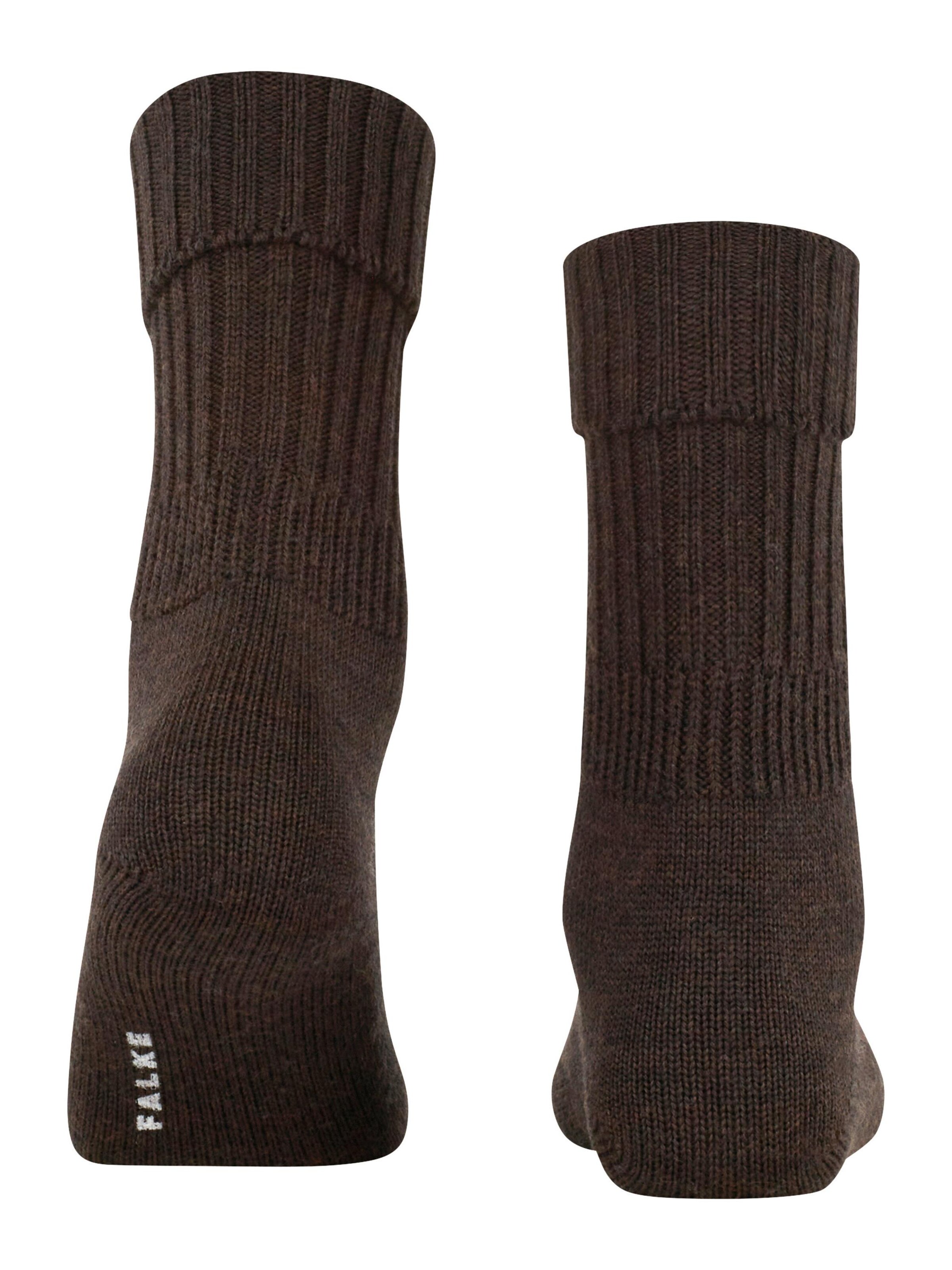 FALKE Socks 'Striggings Rib' in Brown